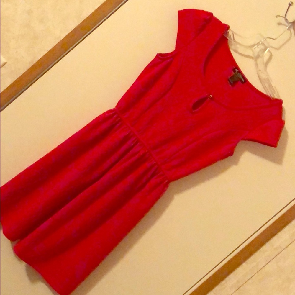 Red dress
